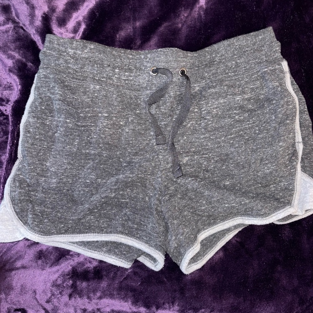 Athletic Works Gray Athletic Shorts with Drawstring Waist